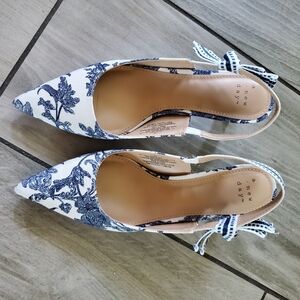 A New Day Kitten-heel Slingbacks